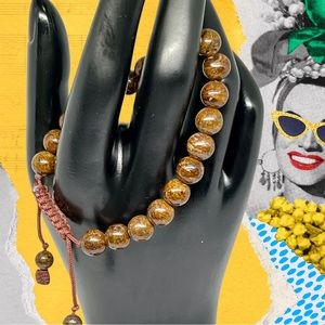 4/$15 wooden beaded bracelet